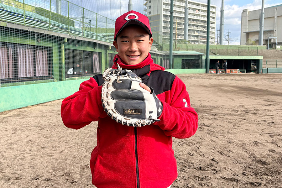 最速121キロ“大型左腕”は元ドラ1に「そっくり」 広島Jr.監督が期待する